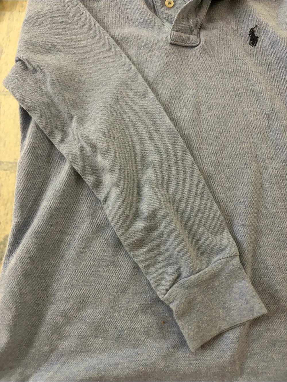 Ralph Lauren Light Blue Long-Sleeve Polo Shirt
